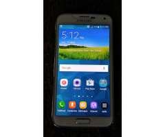 Samsung S5 con Protector D Pantalla