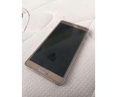 Vendo Samsung Galaxy Note 4 De 32GB Color Gold a &#x24;220.00 Solo Por hoy