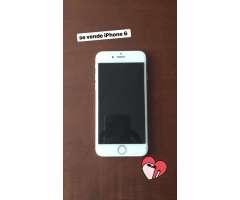 SE VENDE IPHONE 6 16GB DORADO.