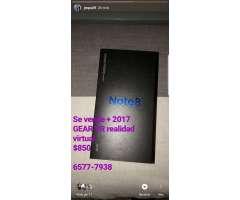 Note 8  Realidad Virtual 2017