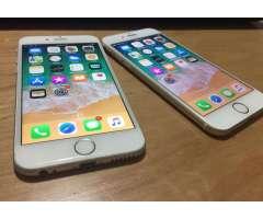 iPhone 6 64GB Como Nuevos Silver&#x2f;Gold