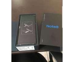 Vendo Mi Samsung Note 8 Negro a 650.00
