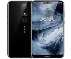 Vendo Nokia X6 2018, como nuevo, en su cajeta, una belleza