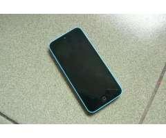 Iphone 5c azul en buen estado 16gb