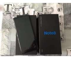 Vendo Samsung Note 8 Negro a 400.00