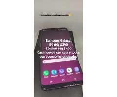 Samsung S8, S9, Note 8 Y Note 9 Ver Prec