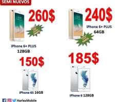 OFERTAS&#x2a;SemiNuevos&#x21;  iPhone 6S &#x2f; 6 PLUS 64&#x2f;128GB LIBRES Sensor de Huella 10...