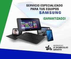 Servicio técnico especializado en reparaciones de equipos Samsung