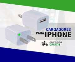 Venta de cargadores para celulares iPhone y iPad